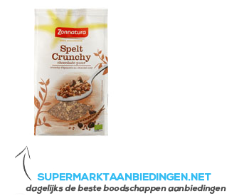 Zonnatura Spelt chocolade puur EKO