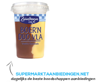 Zuivelhoeve Boer’n vla duo choco vanille