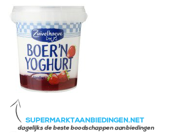 Zuivelhoeve Boer’n yoghurt aardbei
