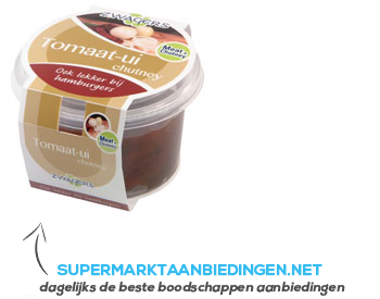 Zwagers Tomaat-ui chutney aanbieding