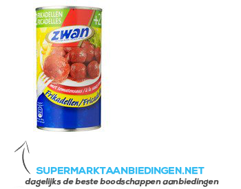 Zwan Frikadellen met tomatensaus aanbieding