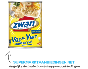 Zwan Vol au vent aanbieding