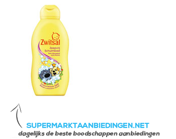 Zwitsal Woezel & Pip badschuim aanbieding