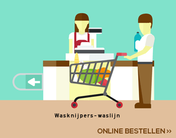 Wasknijpers / waslijn aanbieding